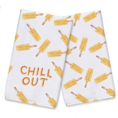 Chill Out 16" x 25" Tea Towel - Set of 2
