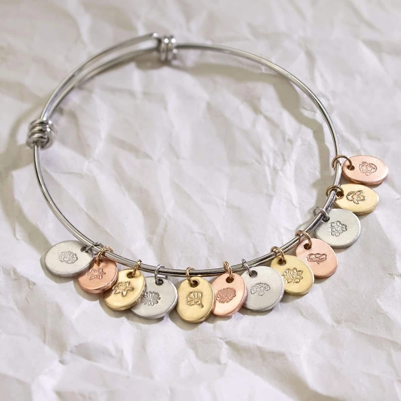 ImpressArt® Birth Flowers Signature Stamp Pack, 4mm