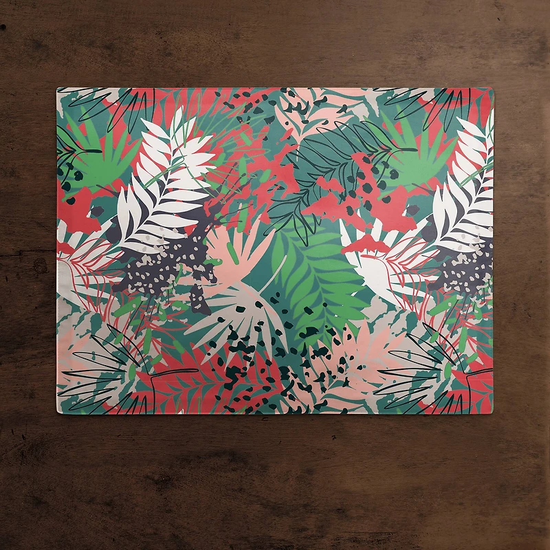 Jungle Pattern 18" x 14" Cotton Twill Placemat