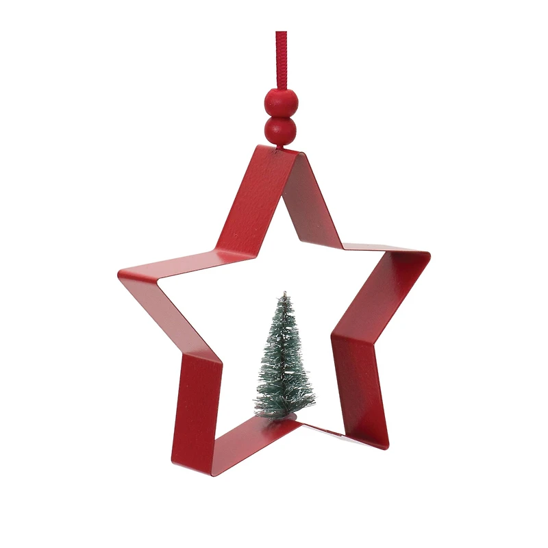 Star & Pine Tree Cookie Cutter Ornament Set