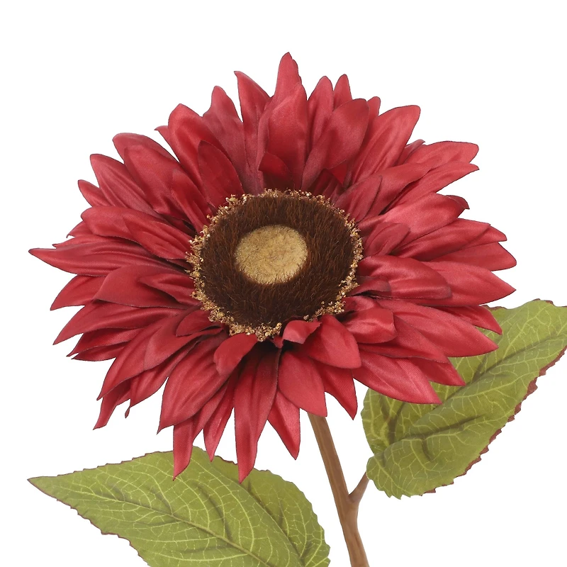 28" Red Sunflower Stem by Ashland®