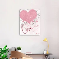 Sparkling Love Canvas Giclee
