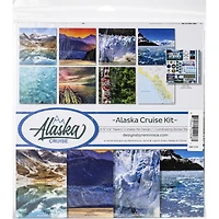 Reminisce Collection Kit 12"X12"-Alaska Cruise