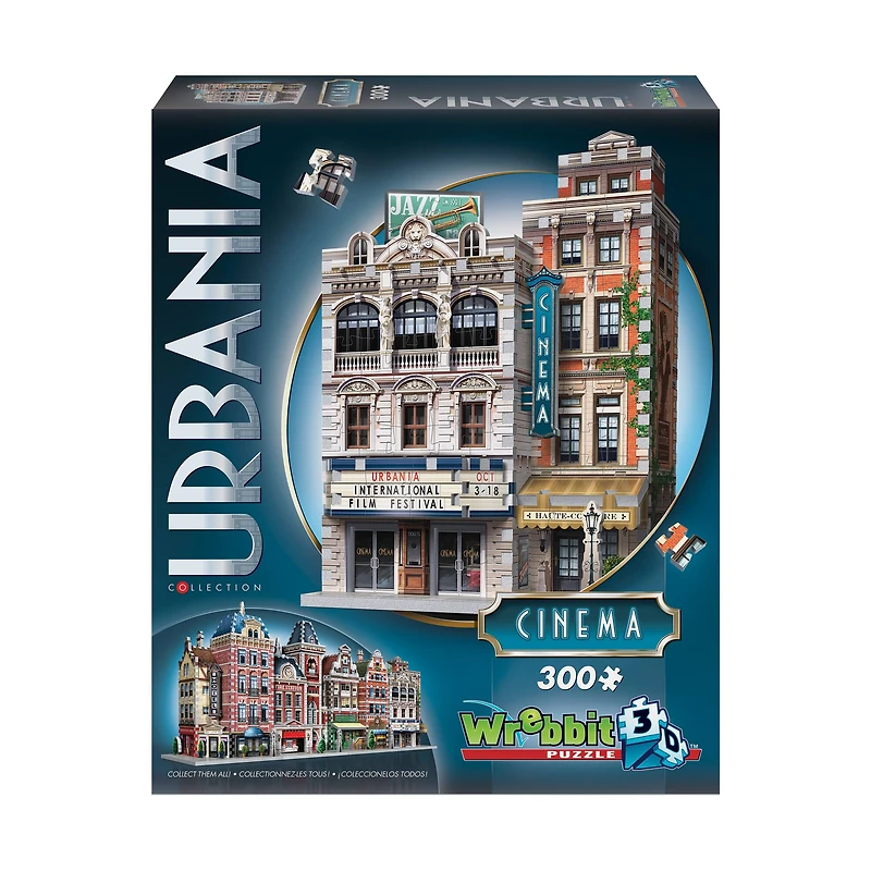 Urbania Collection - Cinema 3D Puzzle: 300 Pcs