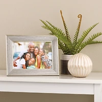 Simply Essentials™ 5" x 7" Gray with Silver Edge Frame by Studio Décor®