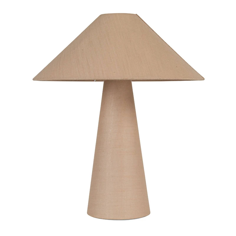 Hello Honey® 22" Lumina Natural Linen Table Lamp