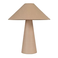 Hello Honey® 22" Lumina Natural Linen Table Lamp