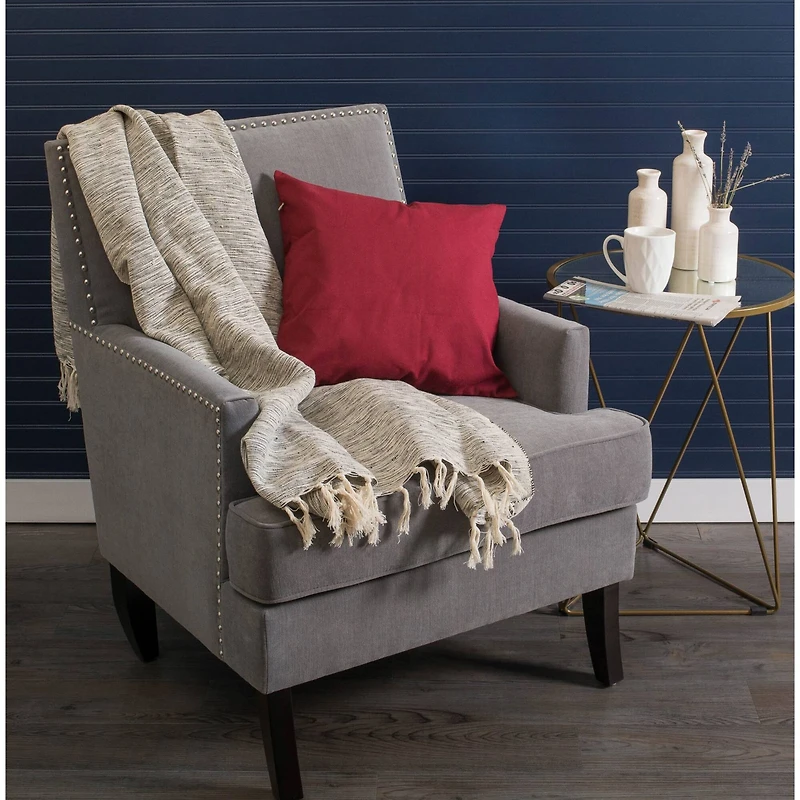 DII® Black Variegated Throw