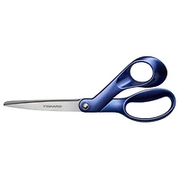 Fiskars® Explore 8" Blue Expanse Metallic Scissors