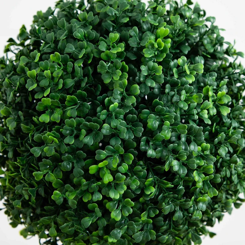 4ft. Potted Artificial Triple Ball Boxwood Topiary Tree