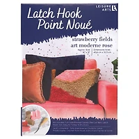 Leisure Arts® Strawberry Fields Latch Hook Kit