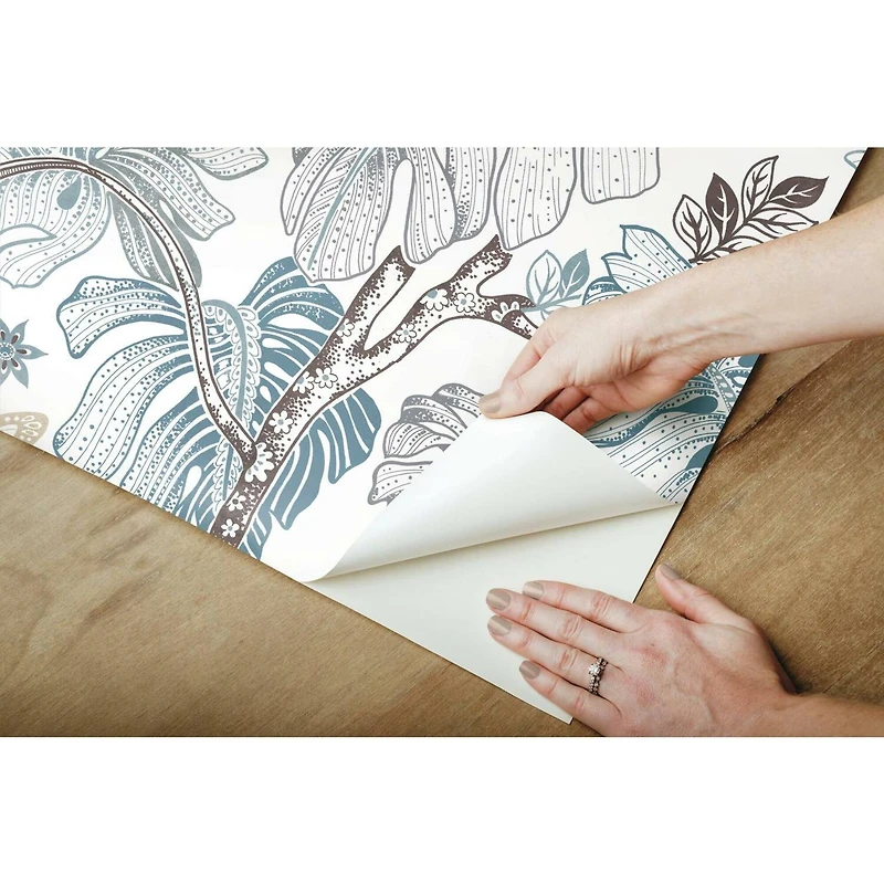RoomMates Boho Palm Peel & Stick Wallpaper