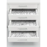 Wallpaper Black & White Paws On Peel & Stick Wallpaper