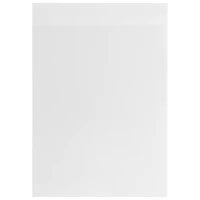 JAM Paper 11.25" x 14.25" Clear No. 10 Policy Cello Sleeve Envelopes, 100ct.