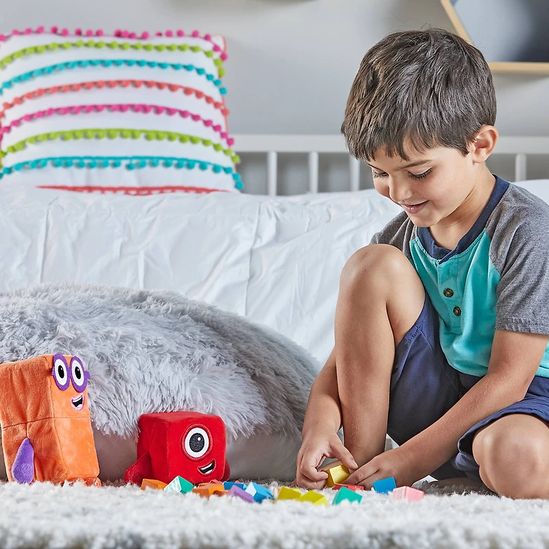 hand2mind® Numberblock 1 & 2 Playful Pals Plush Set