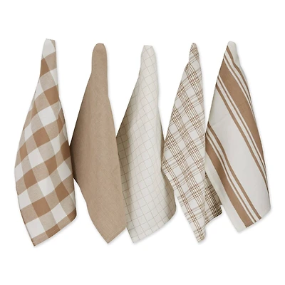 DII® Stone Everyday Dish Towels, 5ct.