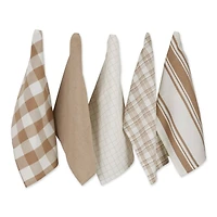 DII® Stone Everyday Dish Towels, 5ct.