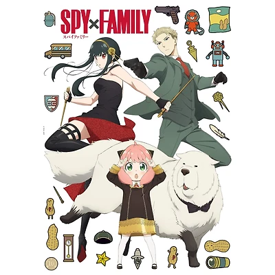 RoomMates Spy x Family: The Forgers Wall Decals