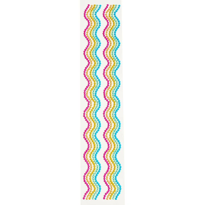 Rainbow Wave Strip Bling Stickers by Recollections™