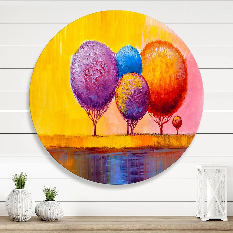 Designart - Autumn Fantasy Trees I