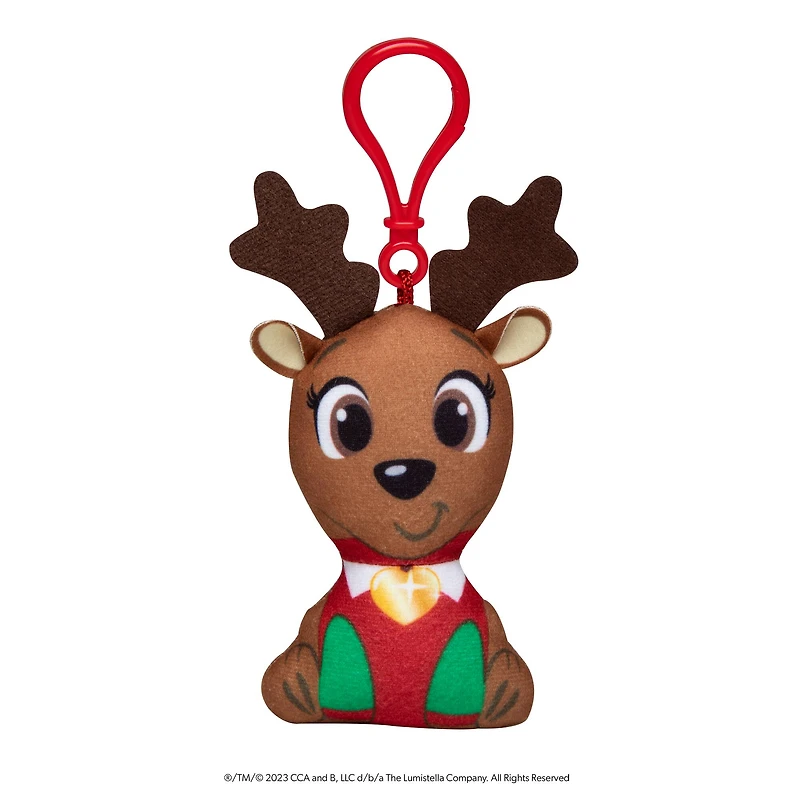 Elf Pets® Plushee Pals® Mini Clip-On, Reindeer