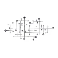 42" Silver Glam Abstract Metal Wall Décor