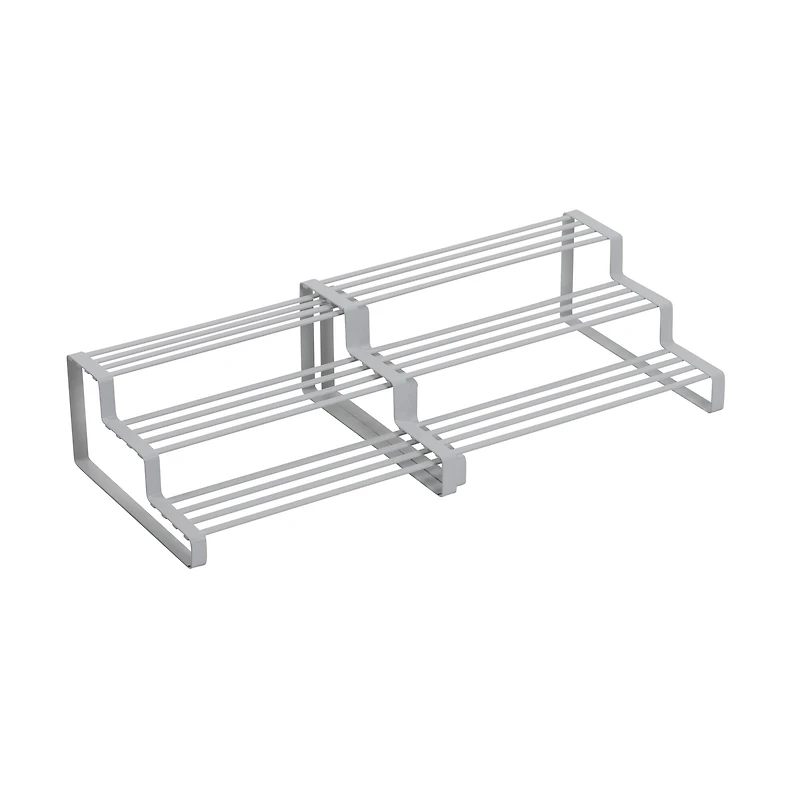 Honey Can Do White Expandable 3-Tier Spice Rack