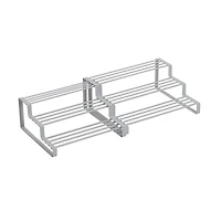 Honey Can Do White Expandable 3-Tier Spice Rack