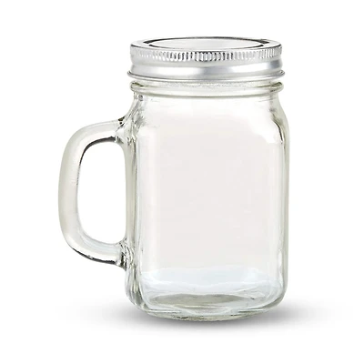 Kate Aspen® 12oz. Mason Jar Mug with Lid, 12ct.
