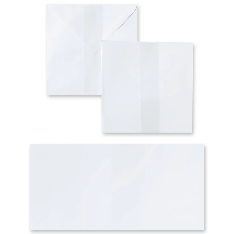 12 Packs: 40 ct. (480 total) 5.5" x 5.5" Square Card & Envelope Set by Recollections™