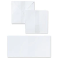 12 Packs: 40 ct. (480 total) 5.5" x 5.5" Square Card & Envelope Set by Recollections™