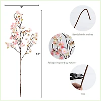 41" Cherry Blossom Flower Stems
