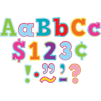 Teacher Created Resources® Colorful Vibes Bold Block Letter Set, 230ct.
