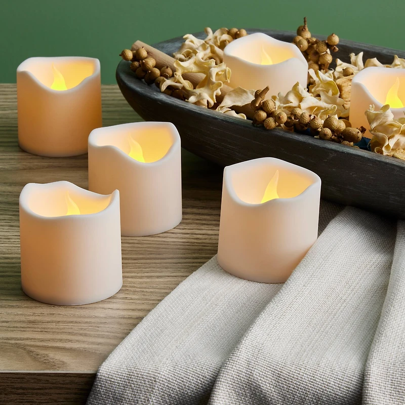 Basic Elements™ 2" White LED Votives By Ashland®