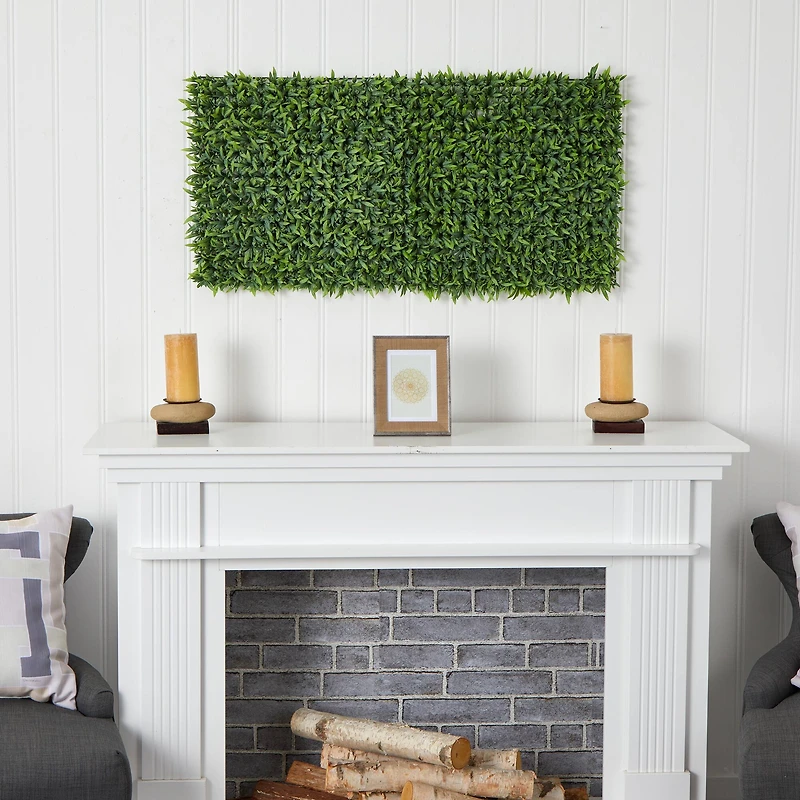 Artificial Grass Wall Mats, 2ct.