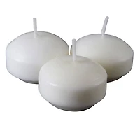 48 Packs:  9 ct. (432 total) White Linen Floating Candles Value Pack by Ashland®