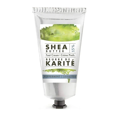 European Soaps Shea Butter Foot Cream, 75mL