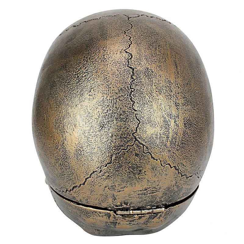 Design Toscano 6.5" Memento Mori Skull Clock