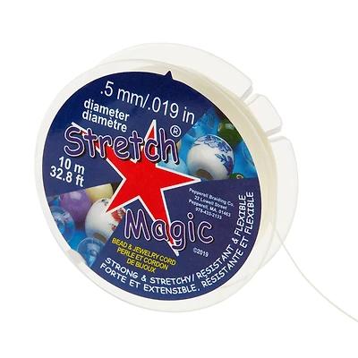 12 Pack: Stretch Magic® 0.5mm Pearl Bead & Jewelry Cord