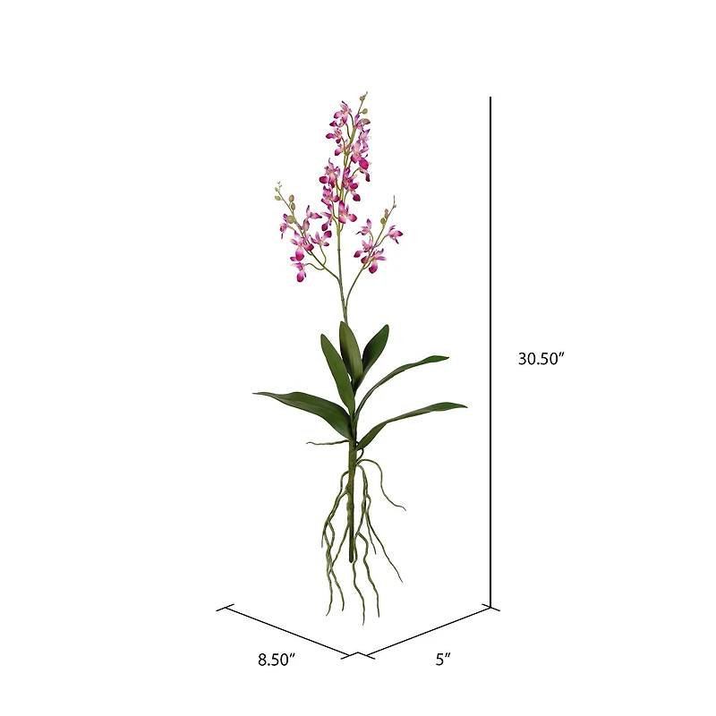 3 Pack: Mini Purple Orchid Spray