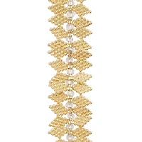 Metal Diamond Shaped Beads