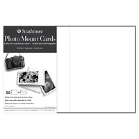 Strathmore® 5" x 7" White Photo Mount Card & Envelope Sets