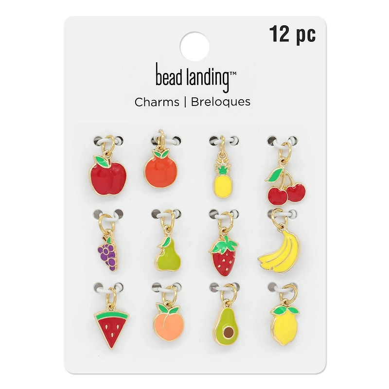 Enamel Fruits Charm Mix by Bead Landing™