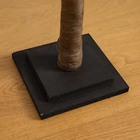 5ft. Pre-Lit Blossoming Pink Artificial Cascading Cherry Tree with Warm White LED Lights