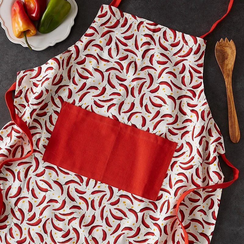 DII® Chilis Printed Chef'S Apron