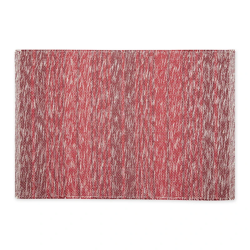 DII® Variegated Stripe Handwoven Recycled Yarn Rug