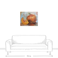 Pumpkin Still Life Canvas Wall Art