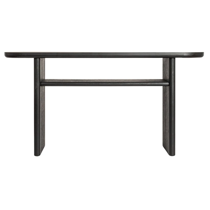 Hello Honey® Black Sturdy Fir Wood Console Table