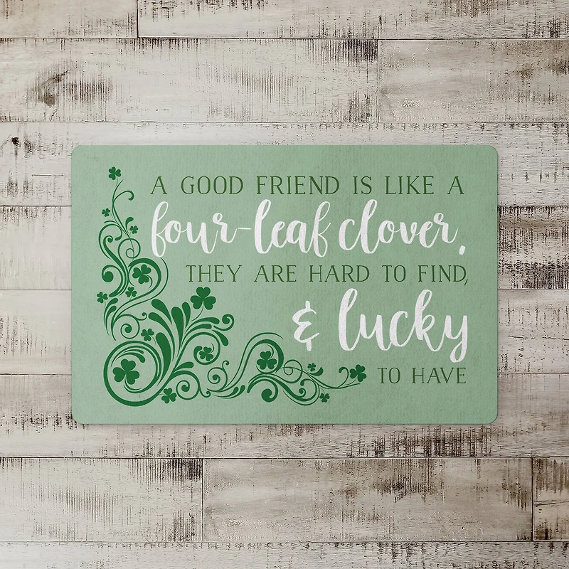 Good Friends are Lucky to Have Floor Mat