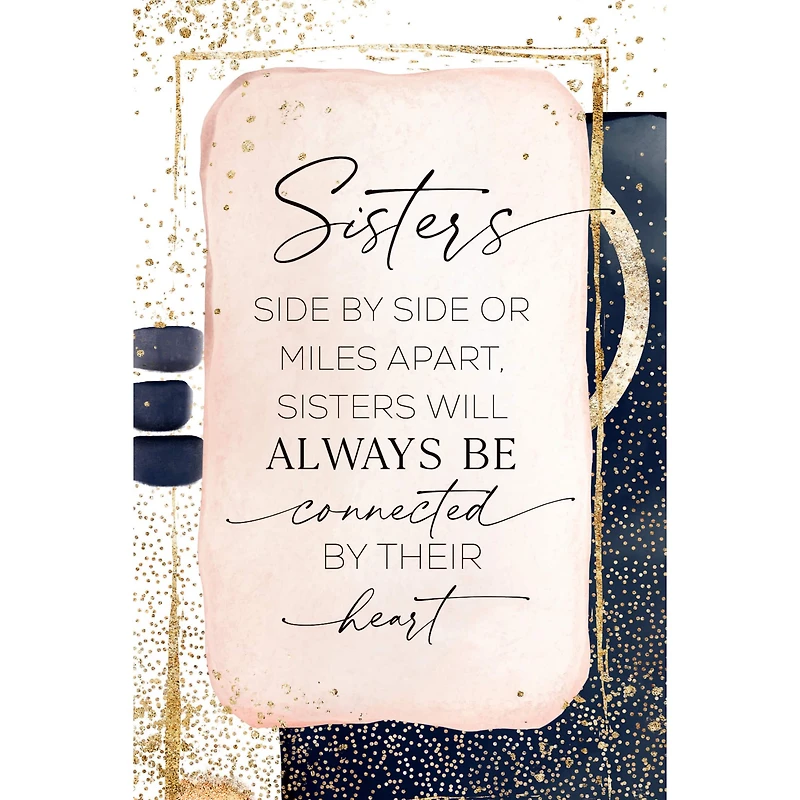 Sisters Side By Side Plaque